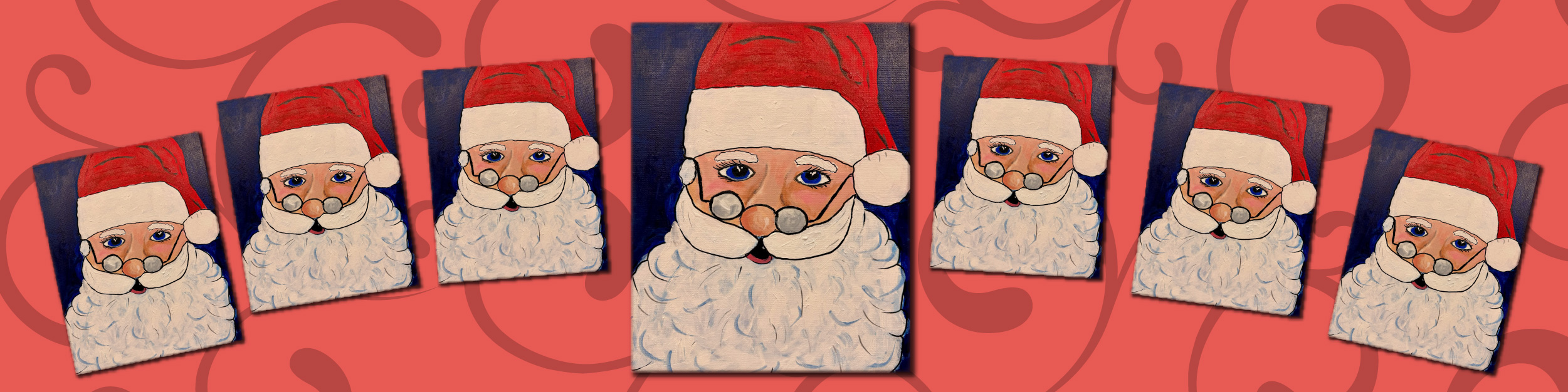 November Paints & Pastries Santa Claus