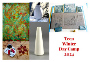 Teen Winter Day Art Camp 2024