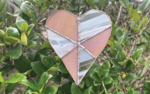 stained glass heart