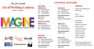 IMAGINE: 4th annual Art of Writing Contest Winners