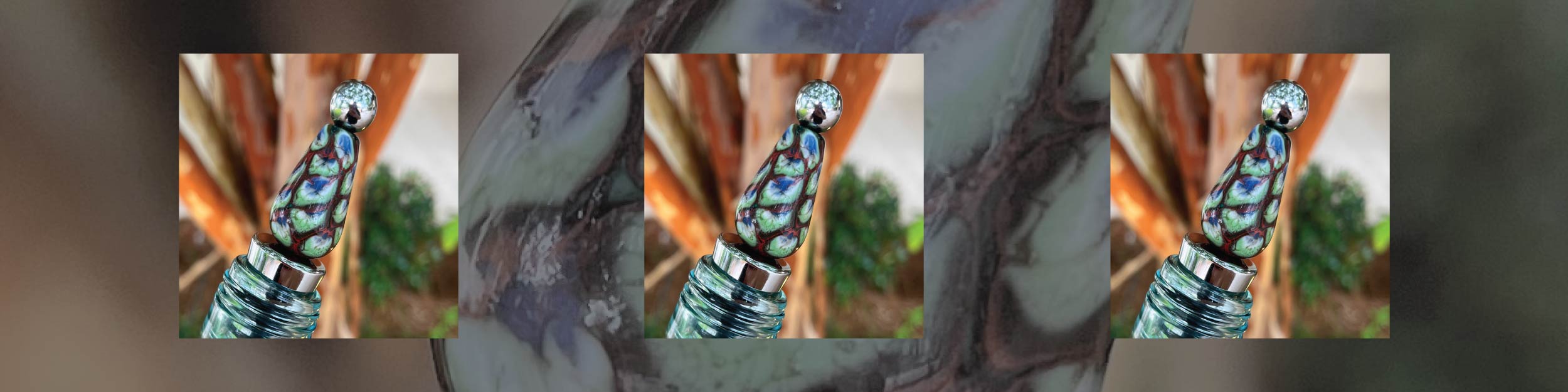 flameworking wine stopper