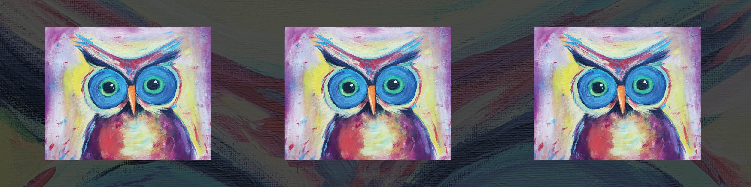 acrylic owl
