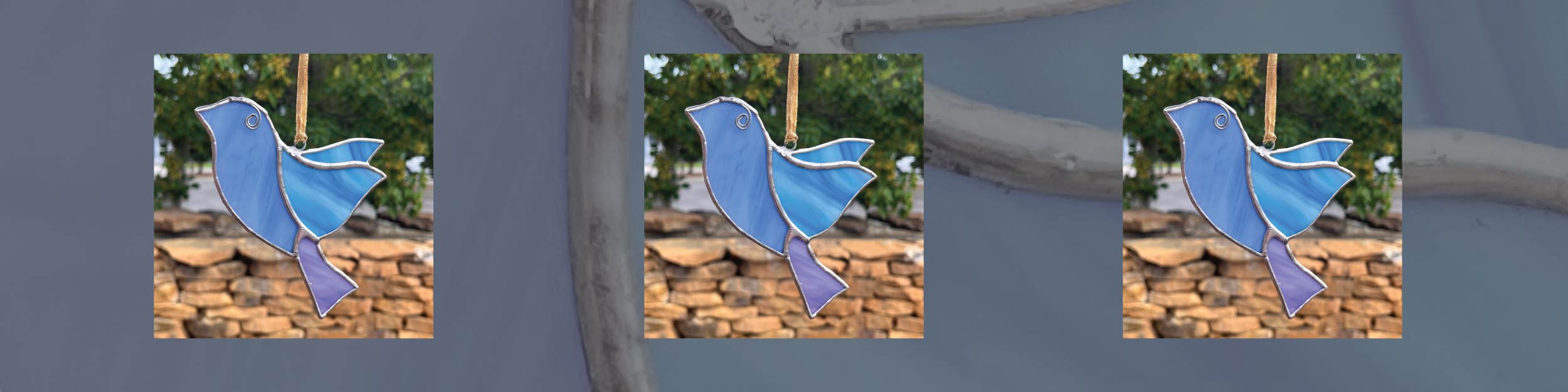 stained glass bird