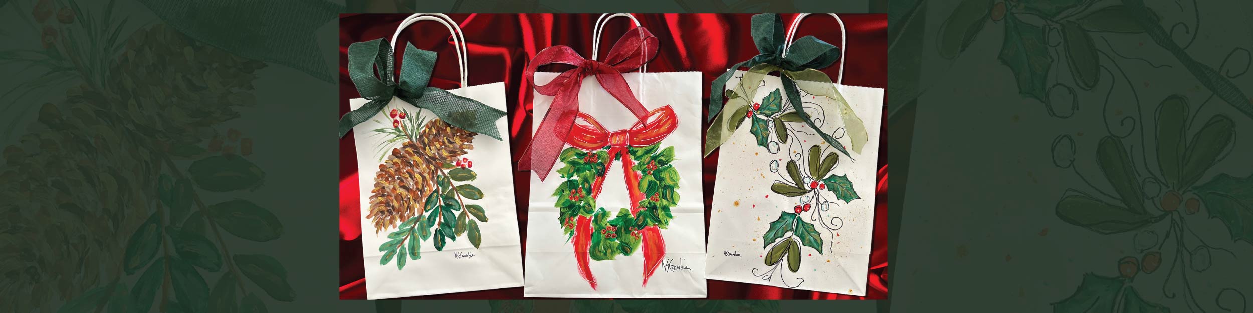 Nancy Crombie gift bags