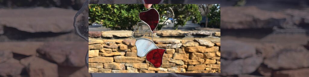 stained glass hearts