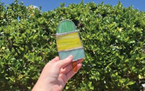 Emma Kostopolus stained glass popsicle