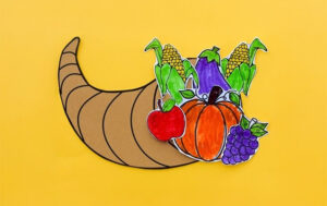 paper cornucopia